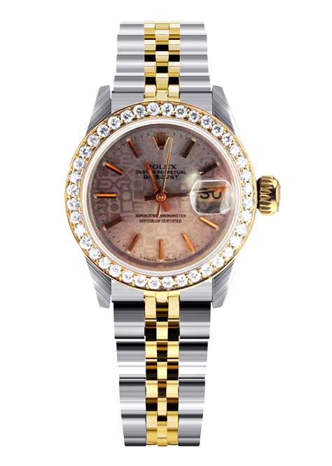 rolex ladies datejust 31 diamond two tone watch|Rolex Datejust 31mm price.